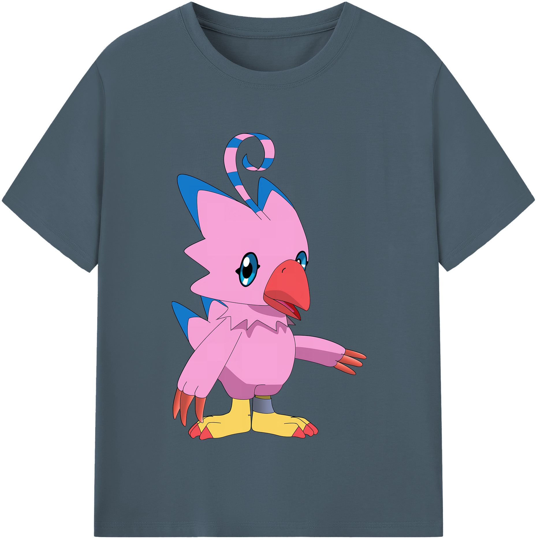 （画像用） Digimon デジタルモンスター/デジモン 綿100％半袖Tシャツ（フロントプリント）